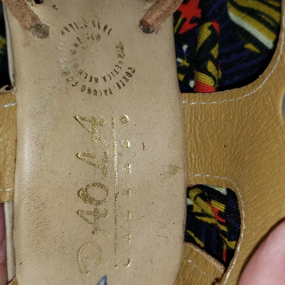 Paola Calzado huarache style wedges - Picture 5 of 6